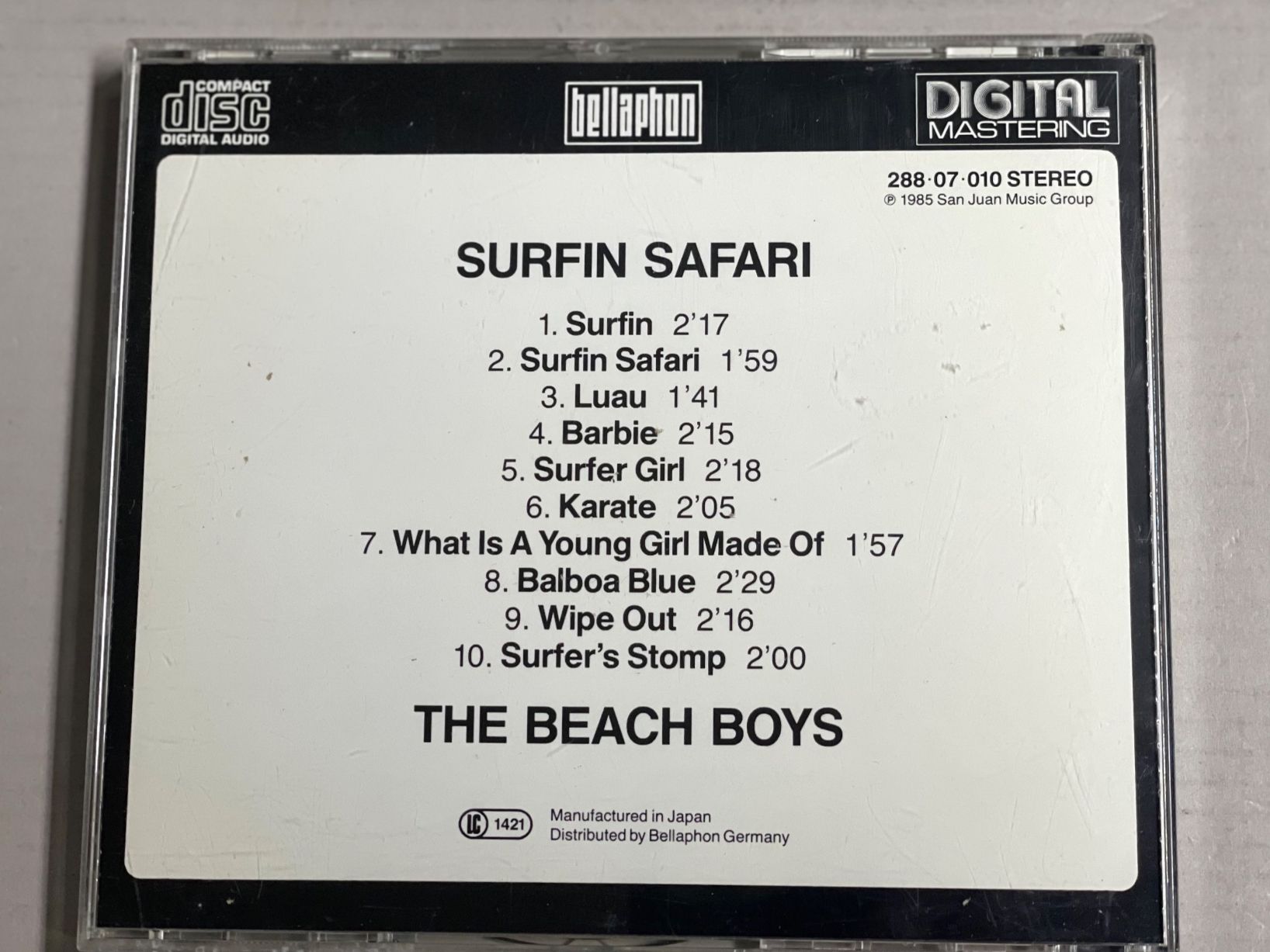 CDs: The Beach Boys – Gebraucht aus Muri b. Bern von AdidasCollector 1