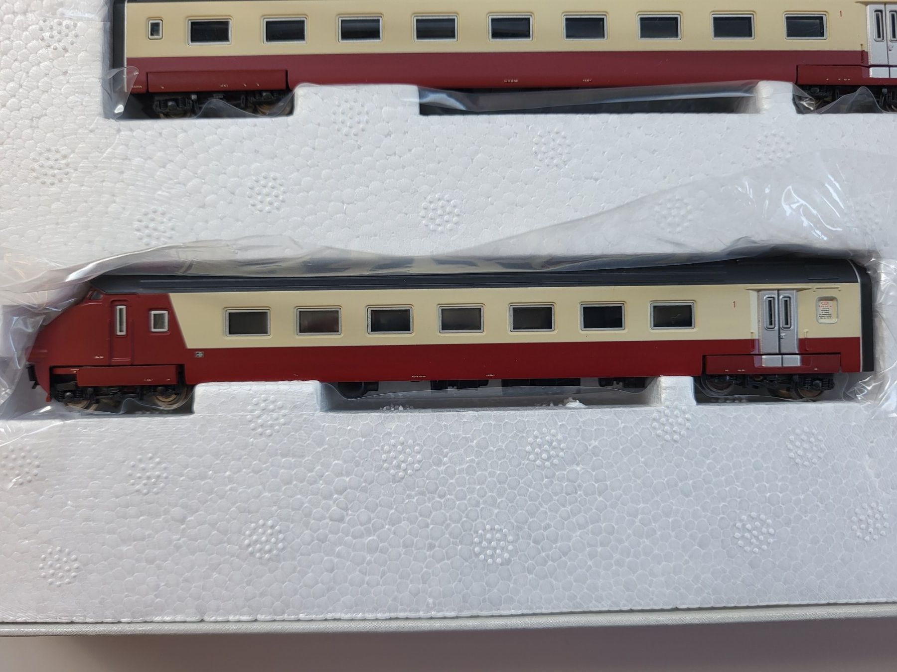 Trix Modellini di ferrovie: Minitrix 12224 Triebwagenzug 4-Teilig – Usato da Brügg BE venduto da POU-BELLE 1
