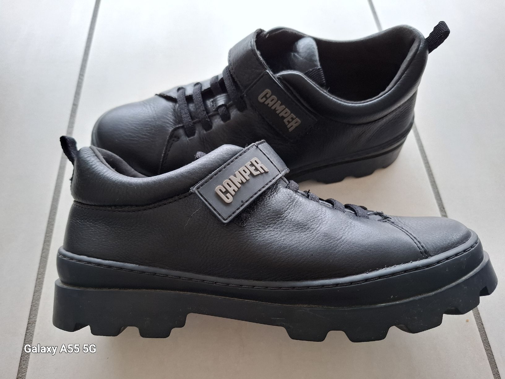 Camper Scarpe da donna: Camper chaussures noires, taille 36, cuir souple – Usato da Payerne venduto da wardi11 1