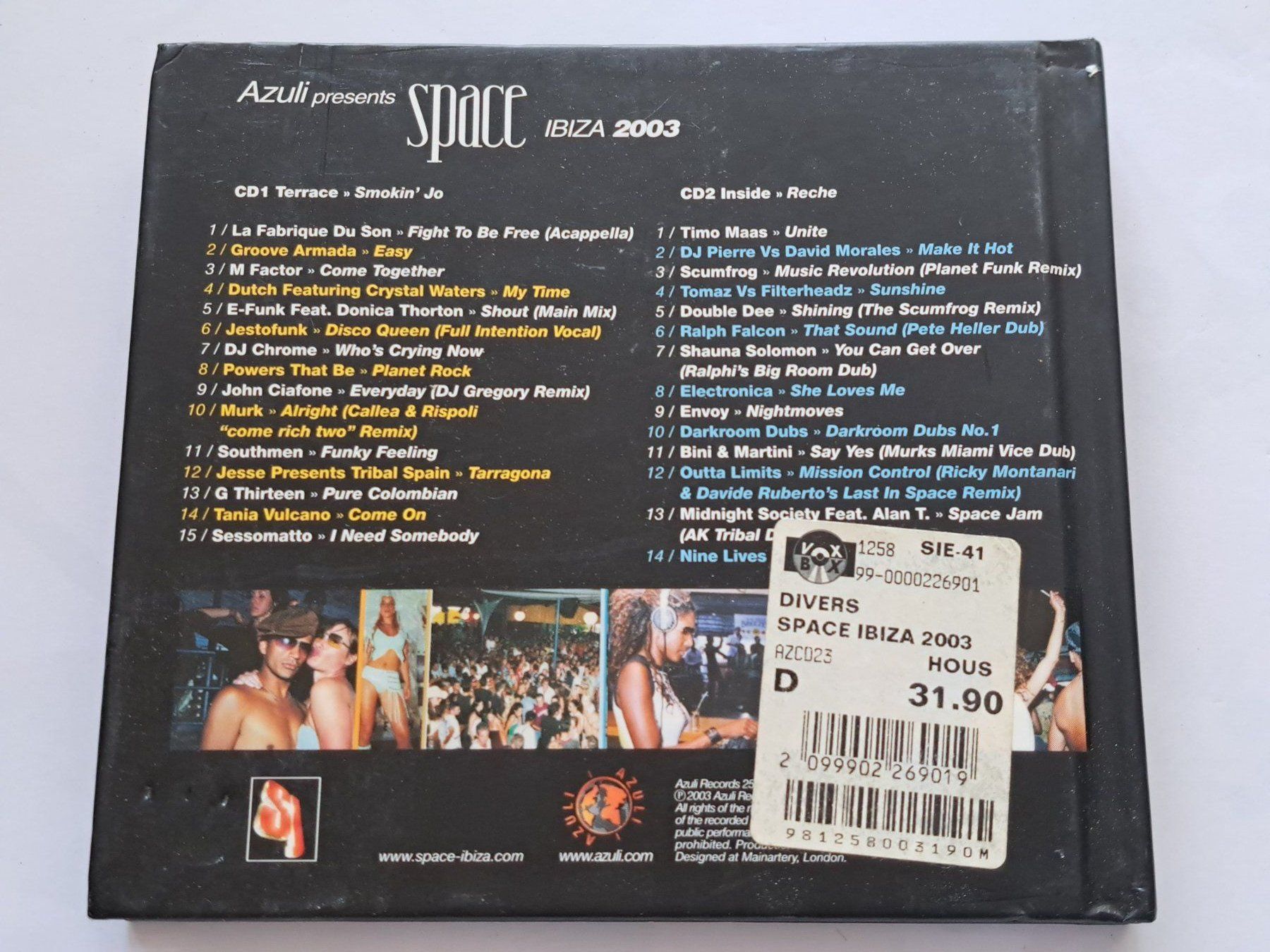 CD: Cd Space Ibiza 2003 – Usato da Pully venduto da bro_n52j 1