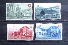 1948 Schweiz 5 - 30 postfrisch