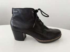 Stiefeletten Tamaris, Leder, Gr. 38, Schwarz