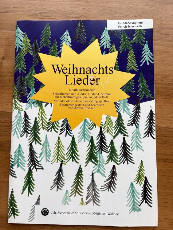 Saxophon Musik Noten Weihnachtslieder Kaufen auf Ricardo