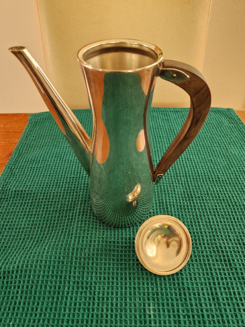 Teiere: Art Deco Kaffekrug Alpaka – Usato da Fislisbach venduto da mka_km8f 2