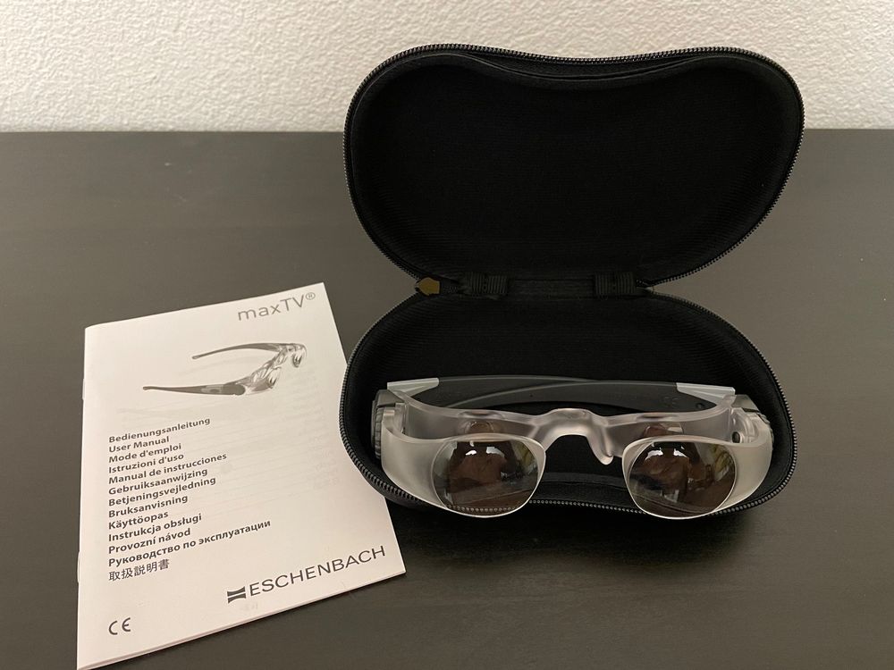 Brille maxTV zum Fernsehen von Eschenbach (Neu und originalverpackt) in ...