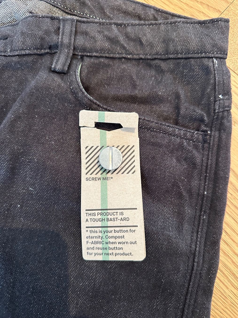 Freitag Pantaloni: Freitag Workwear Jeans 81%Leinen/19%Hanf – Usato da Basel venduto da olo..ir 6