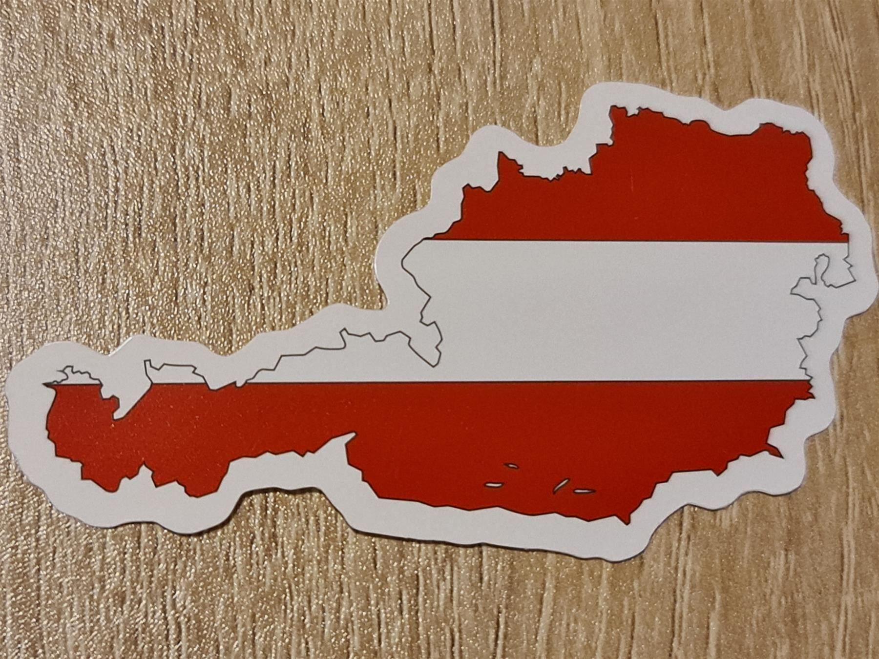 Aufkleber: Sticker Aufkleber Österreich – Neu und originalverpackt aus Dintikon von Vexi