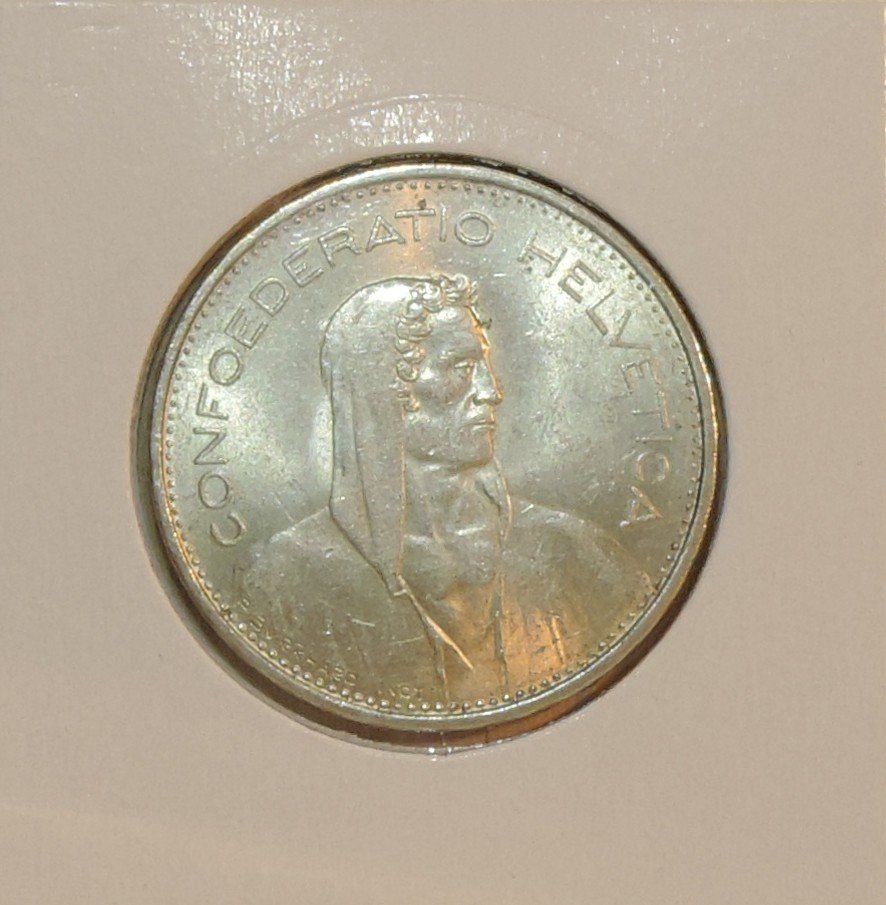 Tutti le monete: 5 Franken 1966ss-vz – Usato da Gommiswald venduto da Malediven2025 3