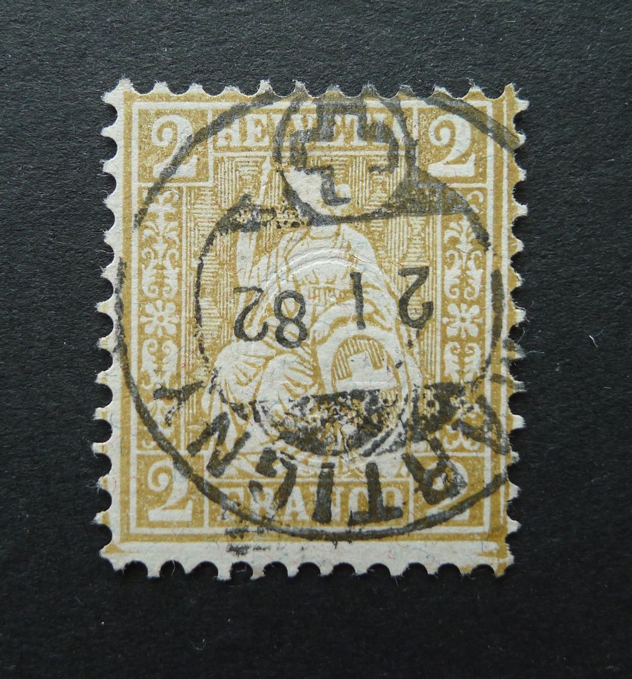 Tutti i francobolli: Nr. 44 mit Vollstempel MARTIGNY VS – Usato da Ebikon venduto da SilvioFreund 1