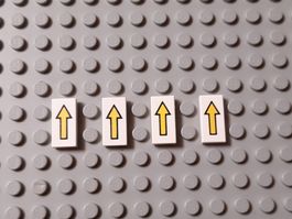 LEGO Classic Space - Bedruckte Fliesen - 3069p06 (Lot 8)