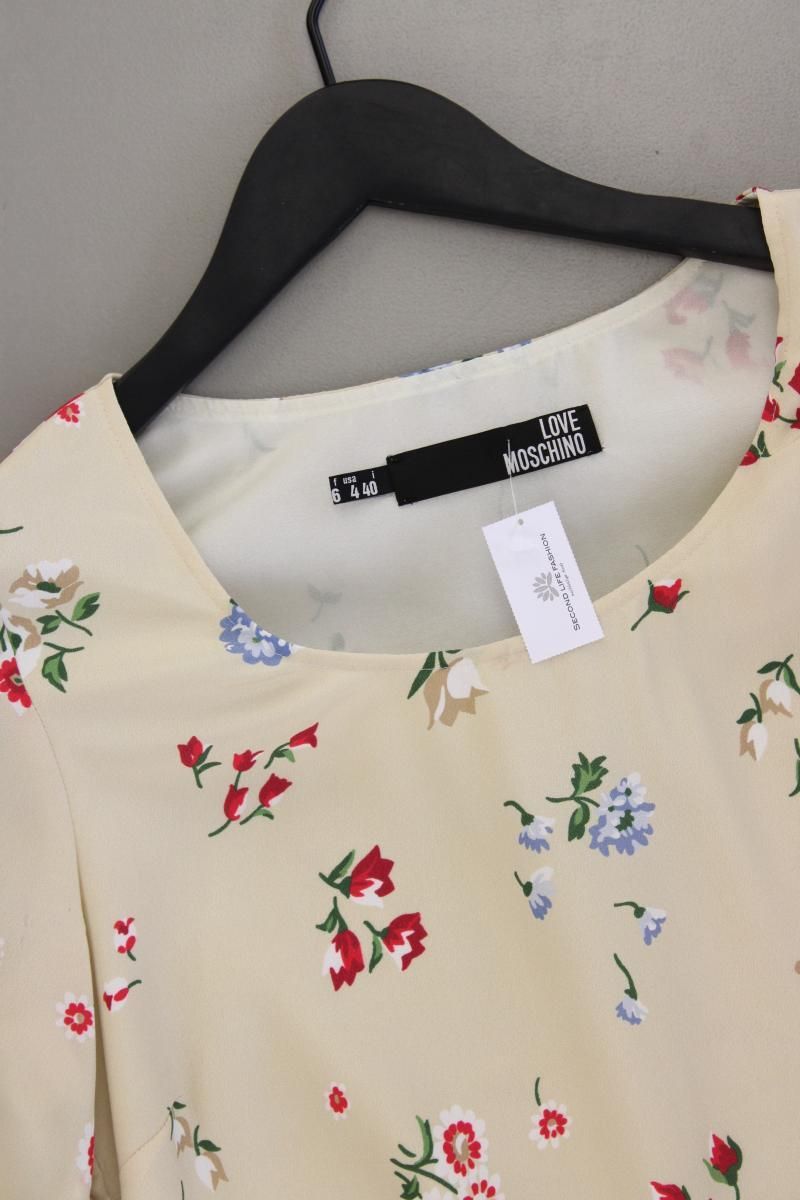 Vestiti: Love Moschino Kurzarmkleid Gr. 36 creme – Usato da Neustadt an der Waldnaab venduto da SecondLifeFashion 1