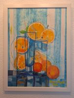 Acryl Bild mit Rahmen 43x33cm