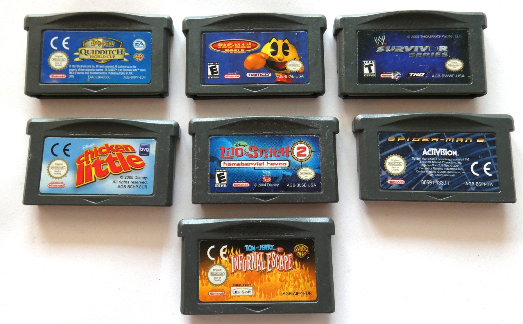 Spiele: Nintendo GBA - 7 Spiele – Gebraucht aus La Sarraz von classicworldcoins