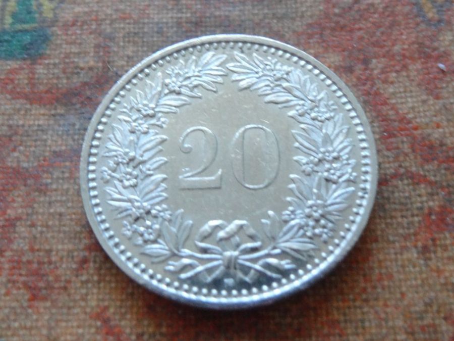 Tutti le monete: 20 Rp. 2005 – Usato da Romanel-sur-Lausanne venduto da Swift13 1