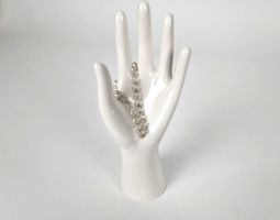 Armband Silber & Weiss