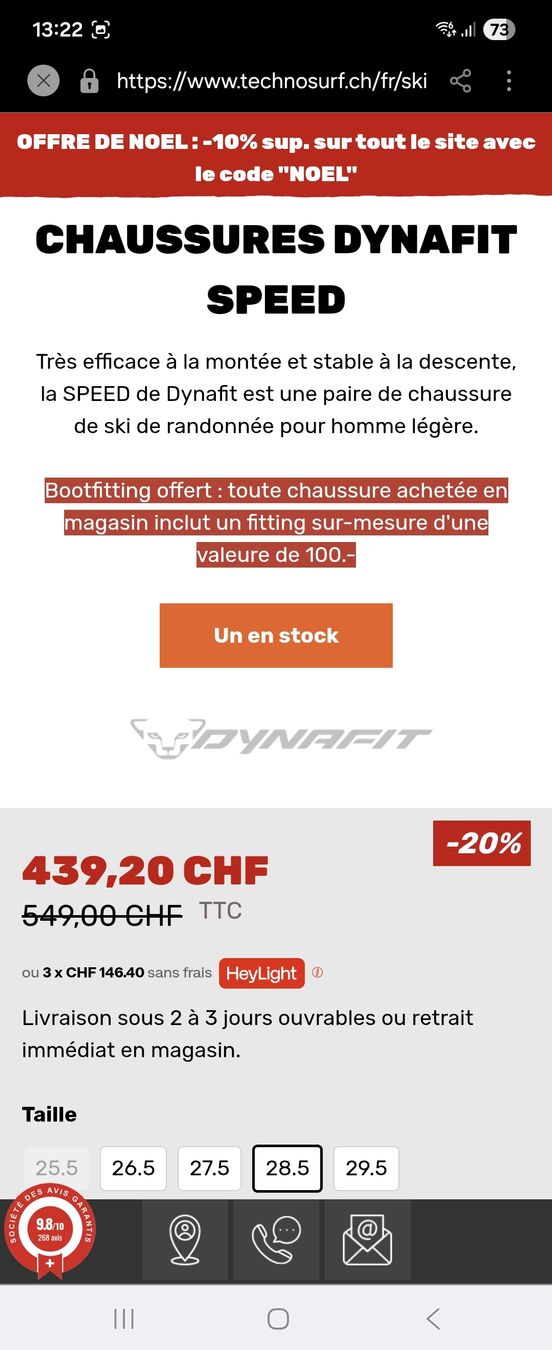 Dynafit Chaussures hommes: Dynafit Speed 28.5 – Neuf avec emballage d'origine à Yverdon-les-Bains par harryypoter537 7