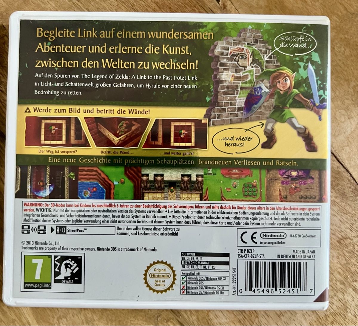 Nintendo Spiele: Zelda A Link Between Worlds - Nintendo 3DS – Neu (gemäss Beschreibung) aus Lausanne von Polokus 1