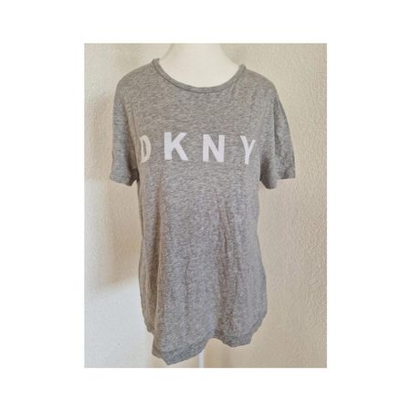 DKNY T-Shirt, grau, Grösse L (eher klein geschnitten)