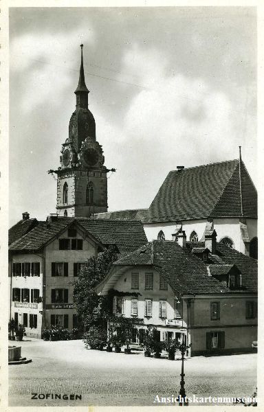 Cartoline postali: Zofingen + ca. 1945 – Usato da Emmenbrücke venduto da teestube