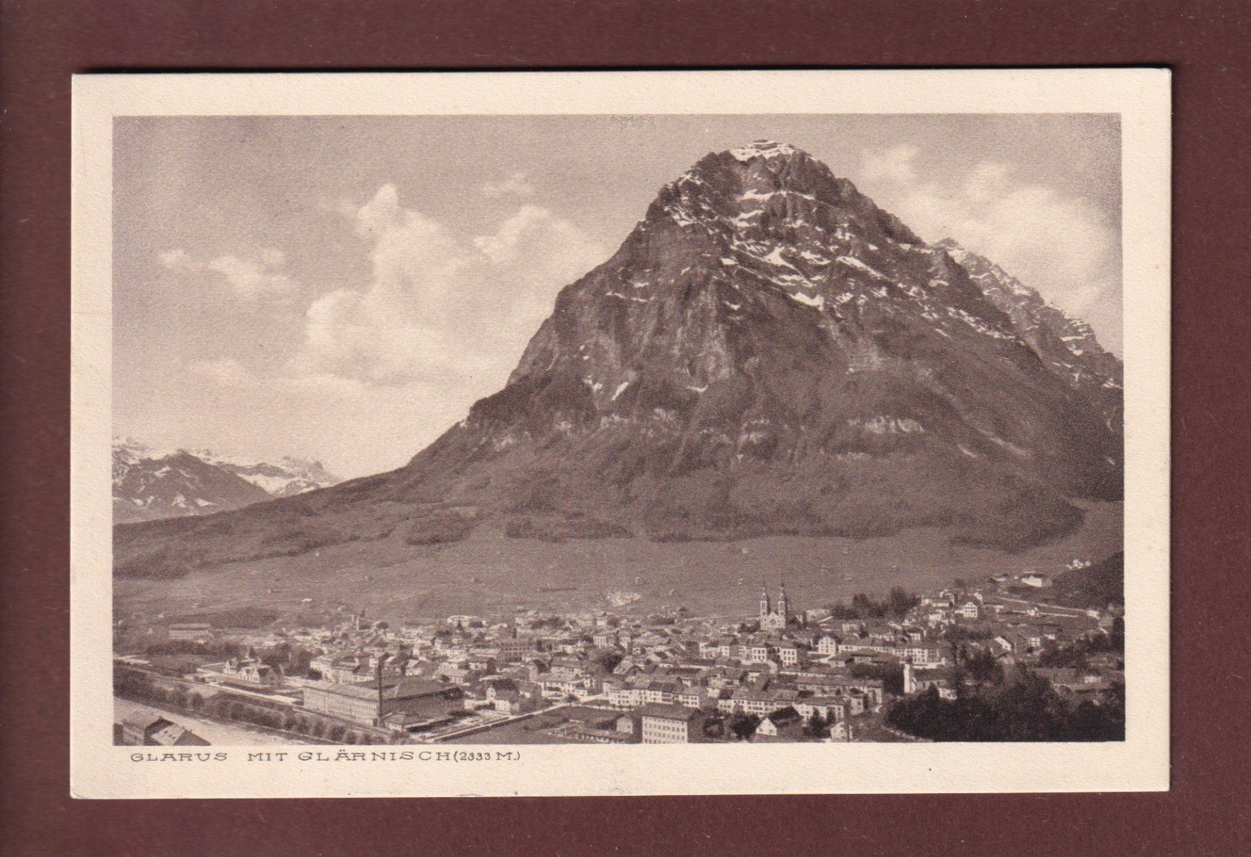 Cartoline postali: GLARUS - Glärnisch – Usato da Pully venduto da nicecards