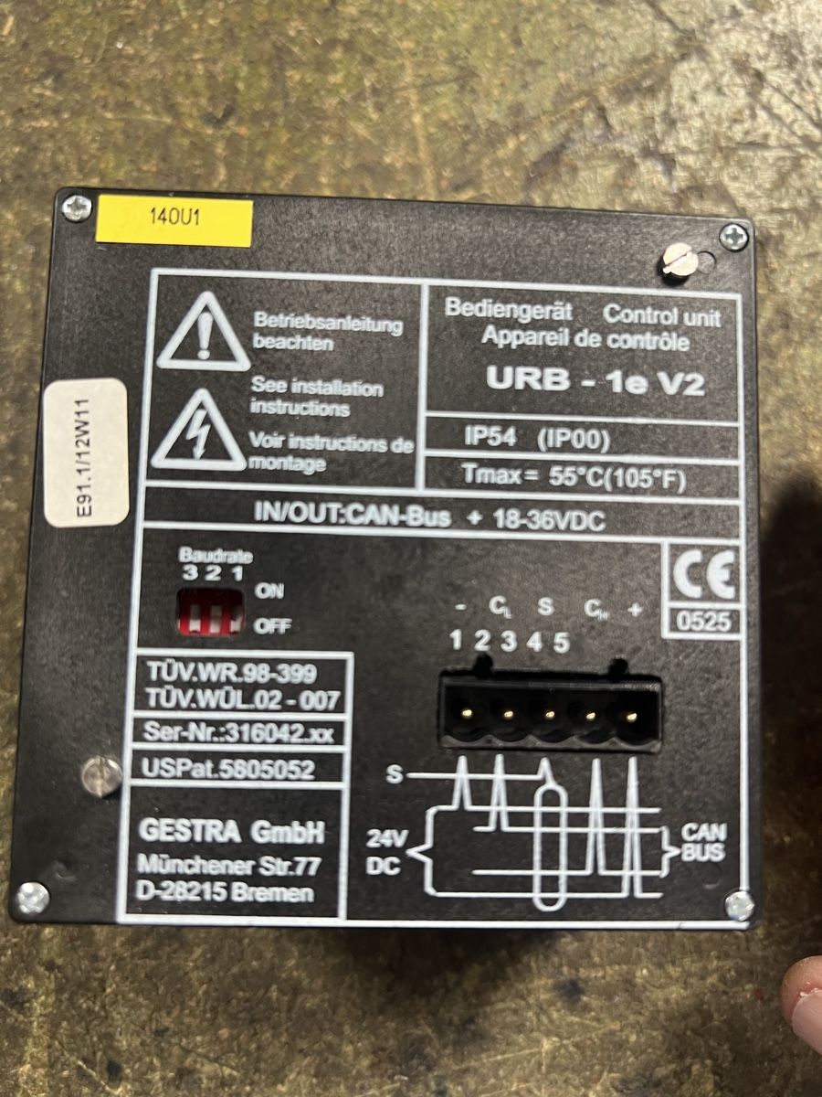 Componenti elettronici: Gestra Flowserve URB 1 – Usato da Wasen im Emmental venduto da S3R 1