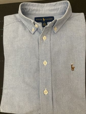 Hemd Ralph Lauren hellblau Grösse M guter Zustand