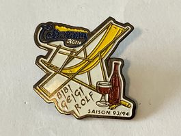 1 Pin Carmenna Hütte Saison 1993/1994 Bibi Geigi Rolf