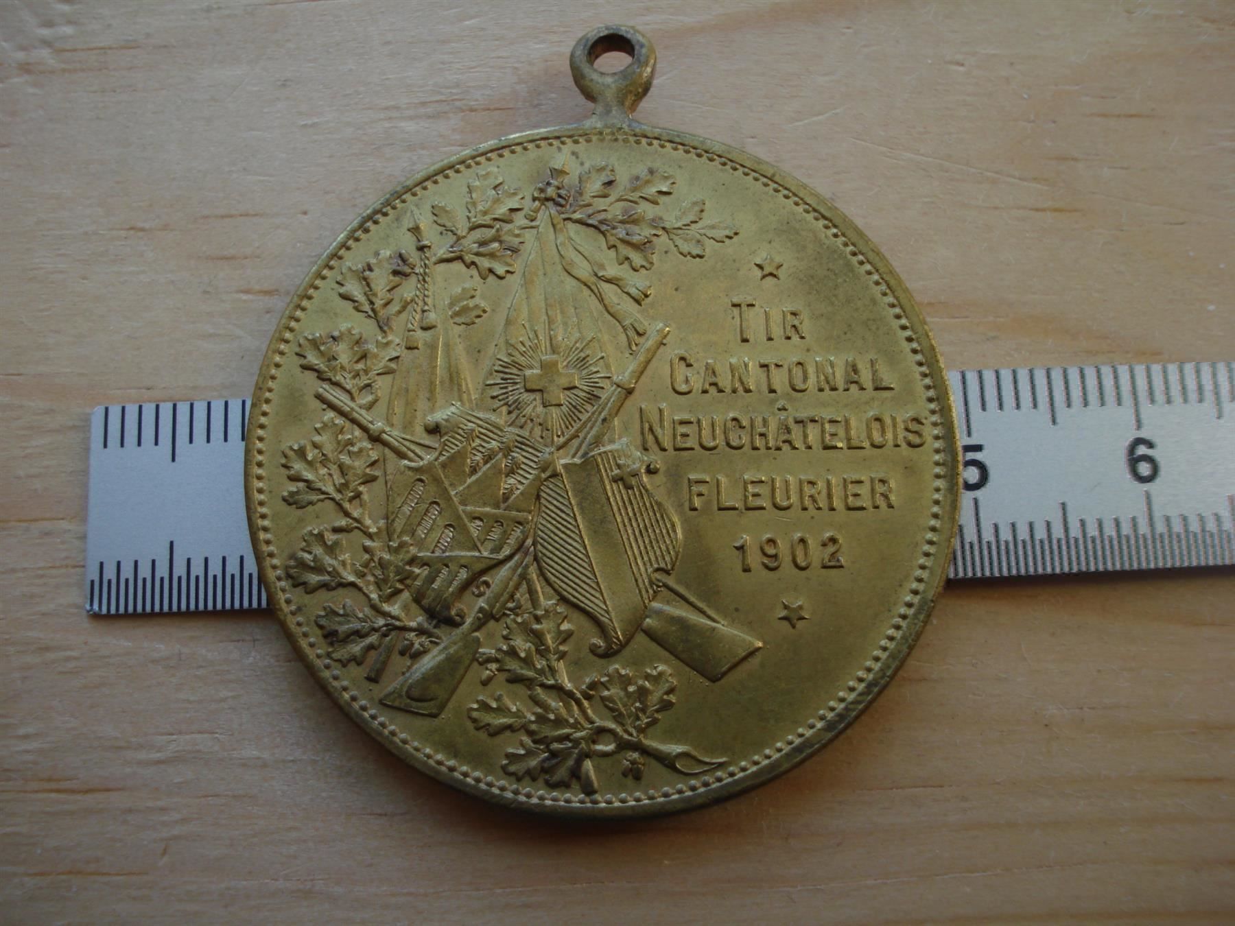 Medaglie: (M)  Médaille  1902  BR – Usato da Erlach venduto da Net-Coins