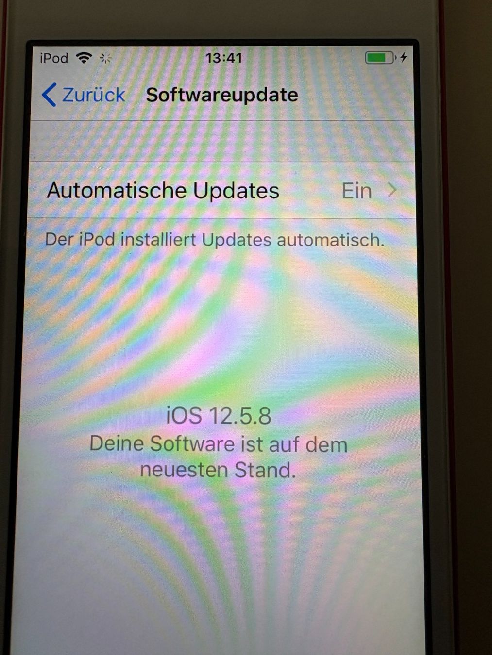 Apple Tragbarer Mediaplayer: iPod touch 6. Gen. 64GB Speicher rot – Defekt aus Obfelden von boletus03 2