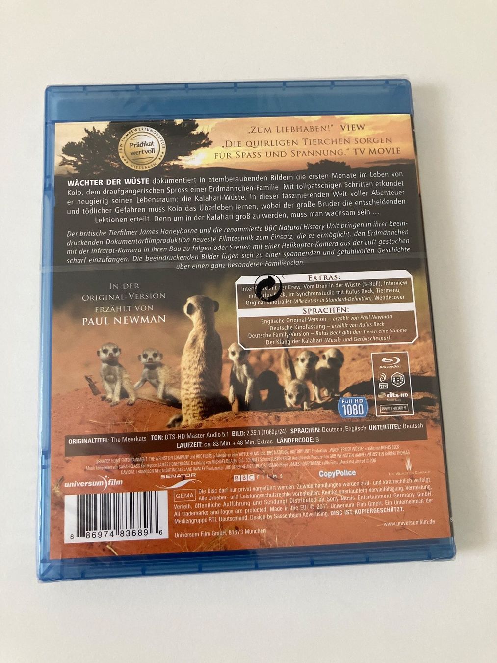 Tutti i DVDs: Wächter der Wüste (Blu-ray) Neuware – Usato da Arbon venduto da Sugofresser 1