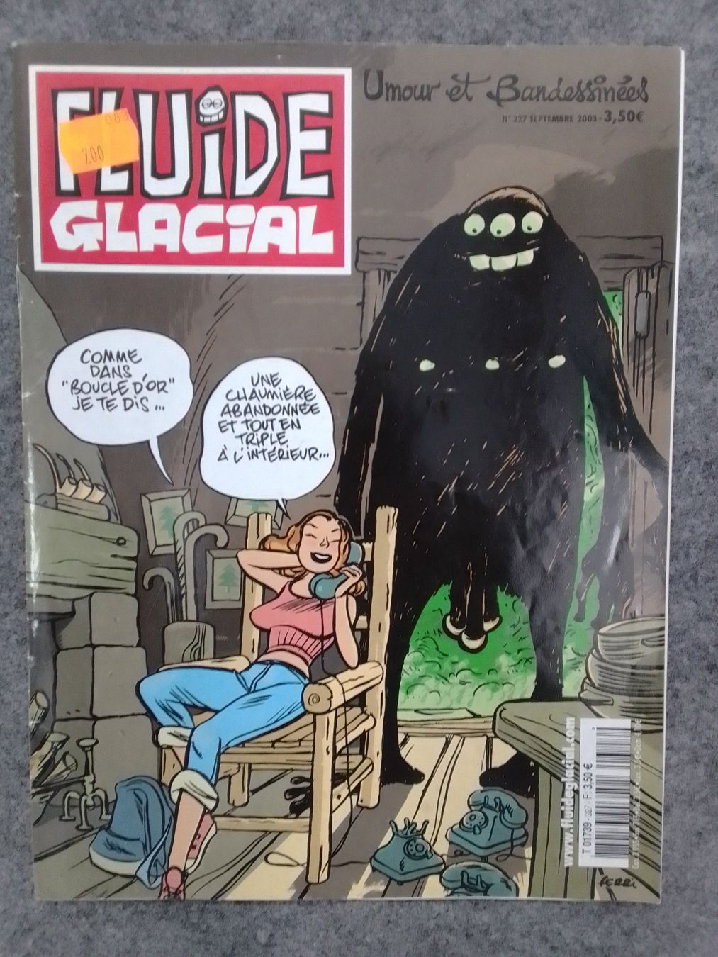 Fumetti: Fluide glacial 327 septembre 2003 – Nuovo (secondo la descrizione) da Préverenges venduto da mam_629h