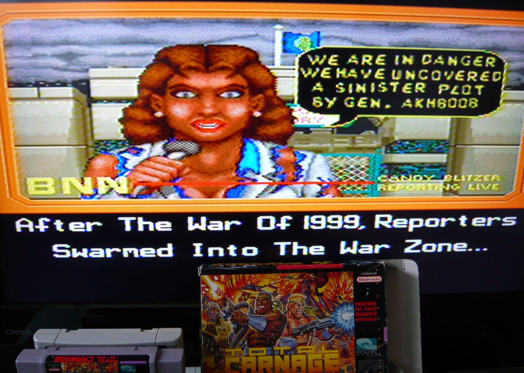 Nintendo Spiele: SNES: - Total Carnage – Gebraucht aus Onex von Jaguar1986 1