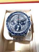 Omega Speedmaster Moonphase Meteorite,NEU/UNGETRAGEN,Full Se