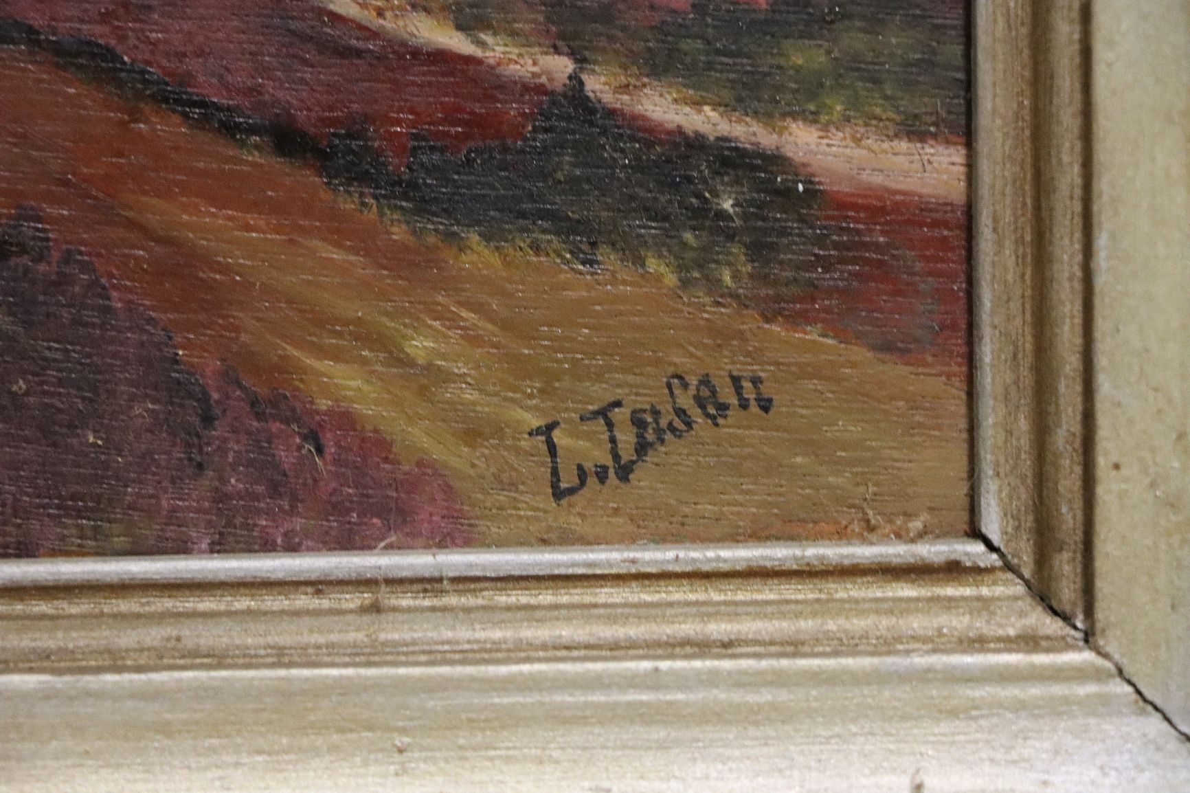 Gemälde: Ölgemälde Heidelanschaft signiert – Gebraucht aus Schlierbach von ann_b9kt 2
