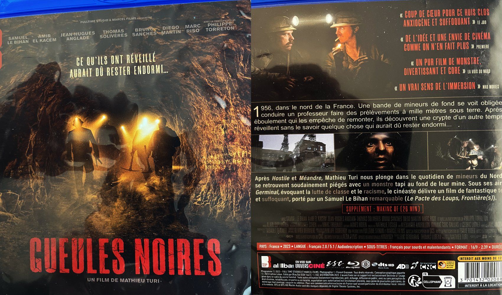 Tutti i DVDs: Blu-ray Gueules noires – Usato da Satigny venduto da carbone888