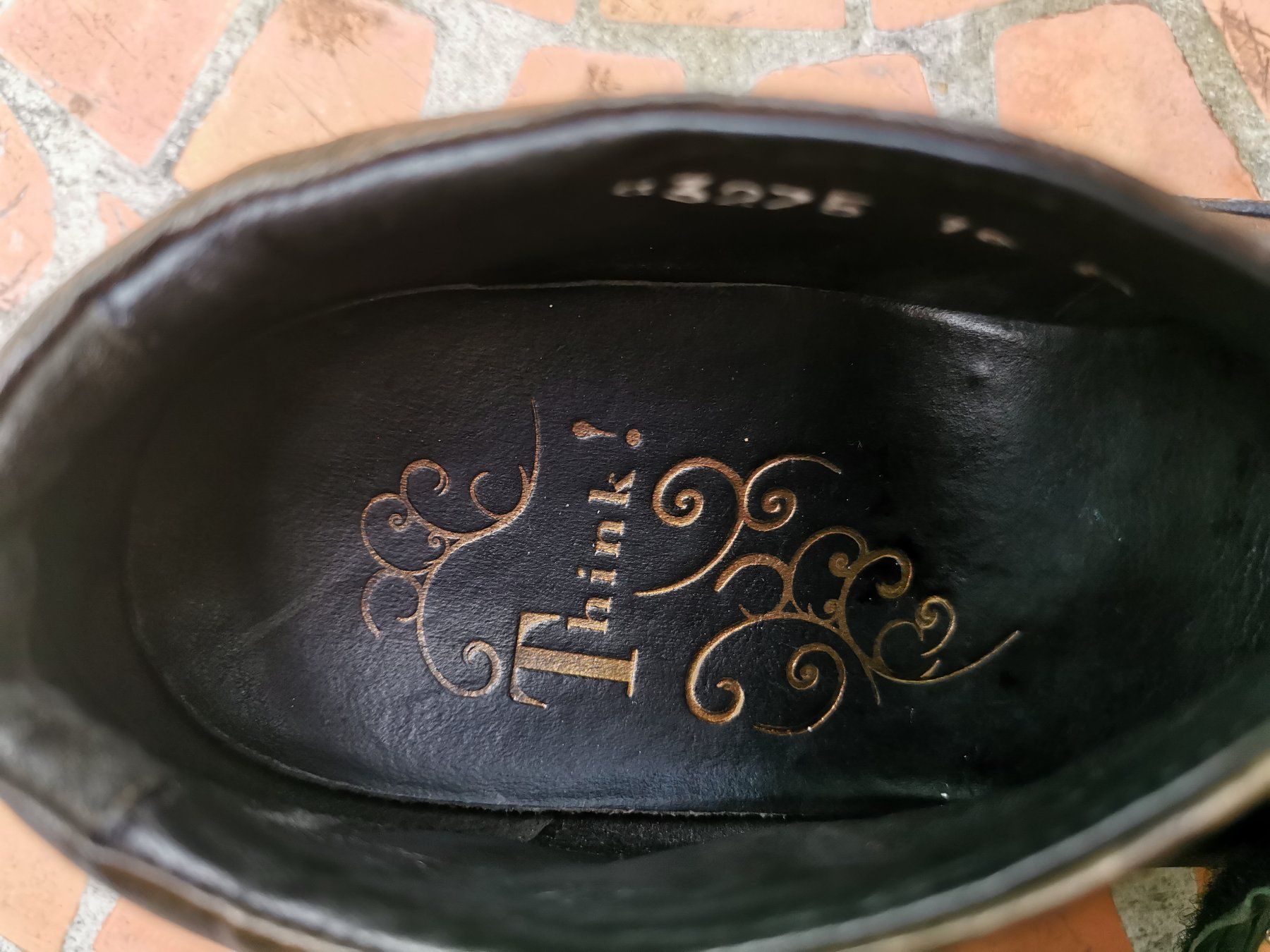 Think Chaussures femmes: Leder-Halbschuh von Think! – D'occasion à Luzern par buypie 6