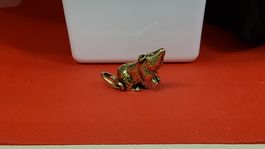 Messing Maus Figur, Vintage Deko Sammlerstück, Top!
