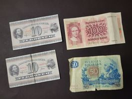 1967/86/?, 3 x Nordländische Kronen - S / N / DK