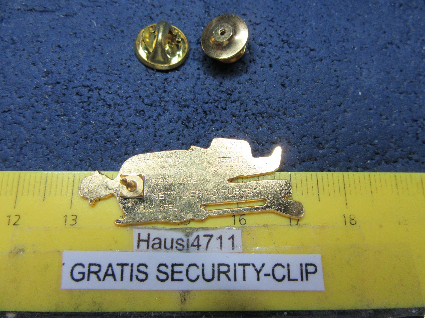 SBB/CFF/FFS Placchette & Badge: SBB PERSONAL PIN SMD SCHMID-MÜLLER – Usato da Ettingen venduto da Hausi4711 1