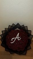 Rosenbouquet mit Krone und Buchstabe nach Wahl