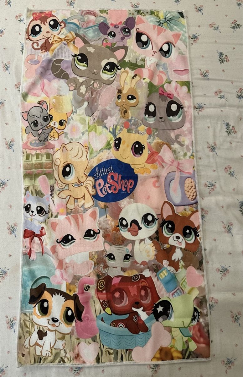 Teli da bagno: Littlest Pet Shop Handtuch – Nuovo (secondo la descrizione) da Toffen venduto da Yulieboo