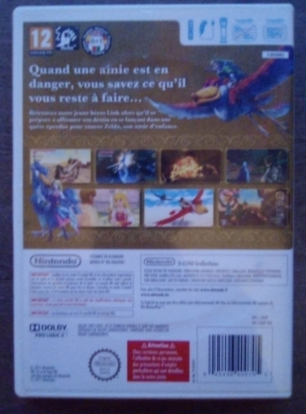 Nintendo Giochi: Zelda: Skyward Sword Wii mit Orchestral CD – Nuovo (secondo la descrizione) da Winterthur venduto da Colonica 1