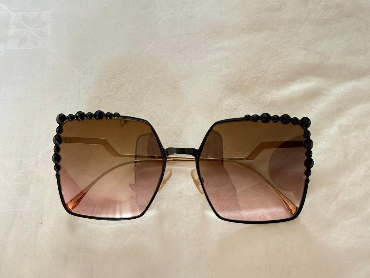 Fendi Occhiali & Lenti: Fendi, Blumenrand, neuwertig, oversized – Usato da Oberarth venduto da SSS. 5