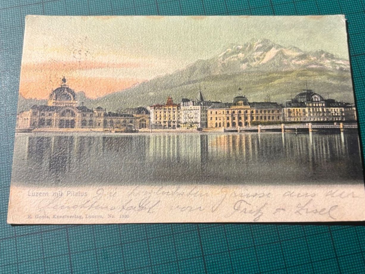 Cartoline postali: AK LUZERN 1903. – Usato da Utzenstorf venduto da Rose0303 1