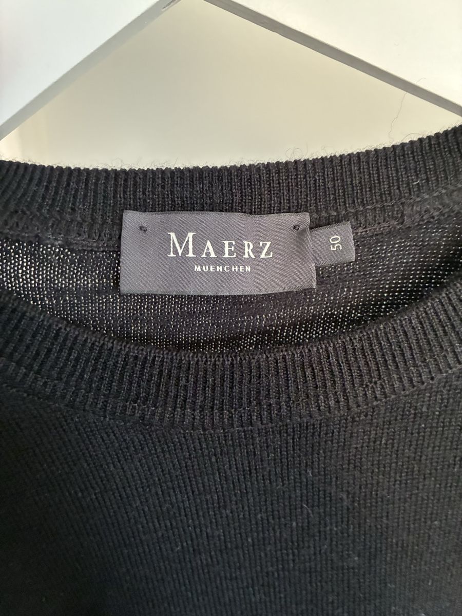Pullover & Sweatshirts: Maerz München Pullover schwarz Grösse M – Gebraucht aus Henggart von escorpio0511 1
