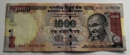 Indien 1000 Rupees 2014
