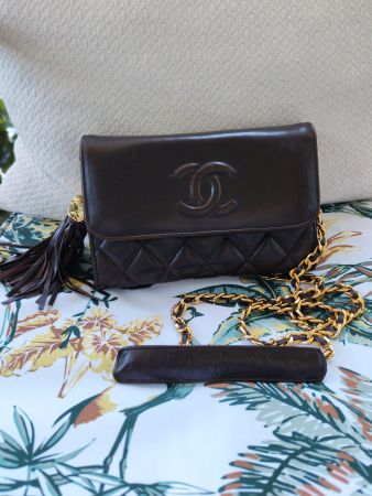Sac Chanel Vintage brun