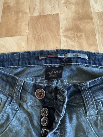 Jeans Please Denim taglia S grigi - come nuovi!