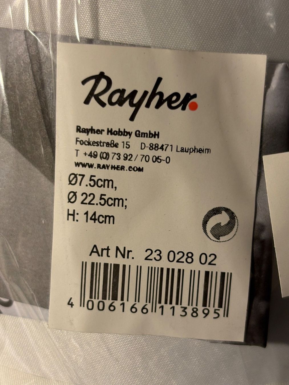 Paralumi: Rayher 4 Lampenschirme zum bemalen oder so – Nuovo e nell'imballaggio originale da Schwändi GL venduto da Lego_und_co 2