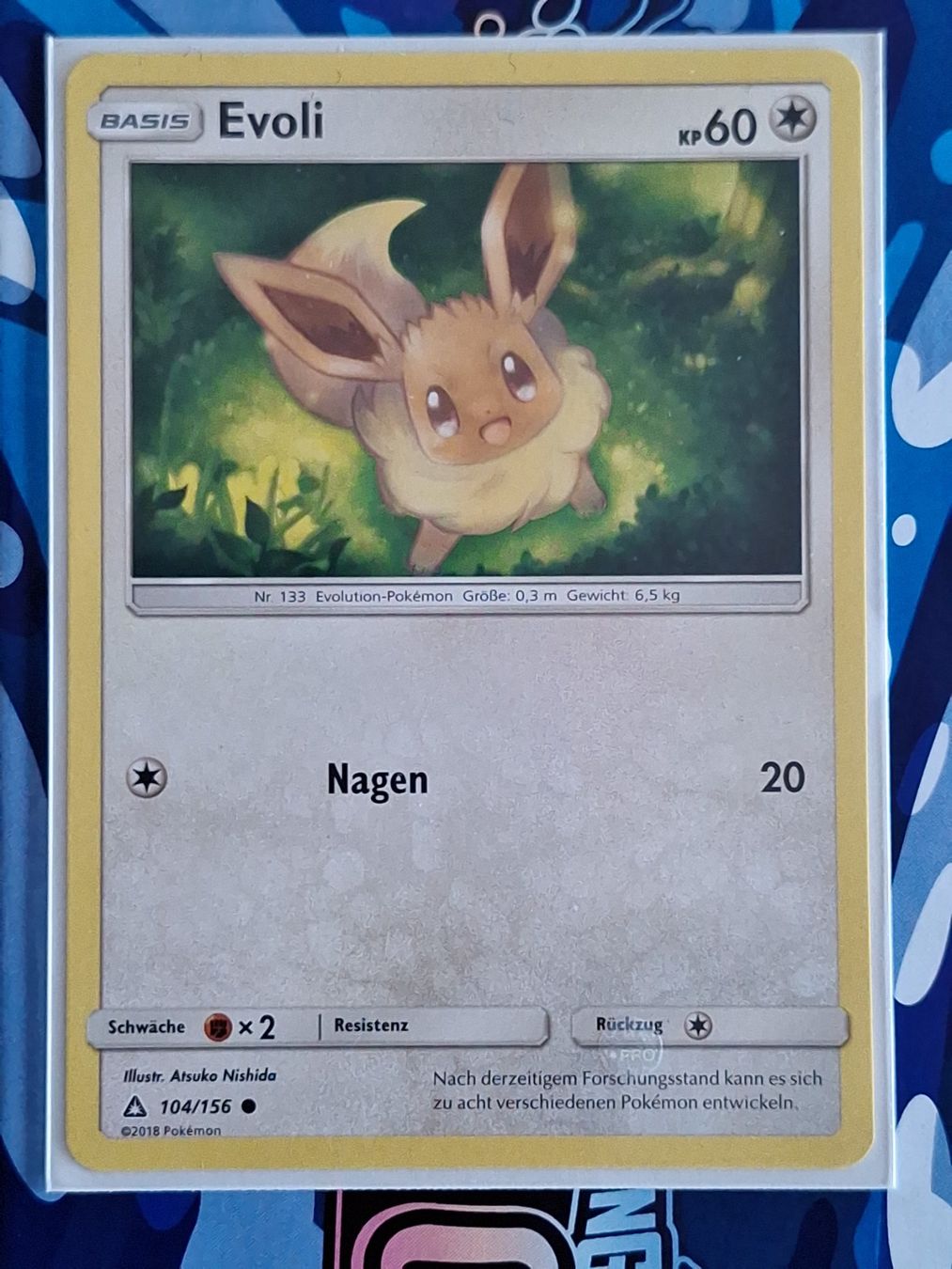 Pokémon Sammelbilder & Trading cards: Evoli - Ultra Prisma #Ord17 – Gebraucht aus Altstätten SG von GGsGameshop